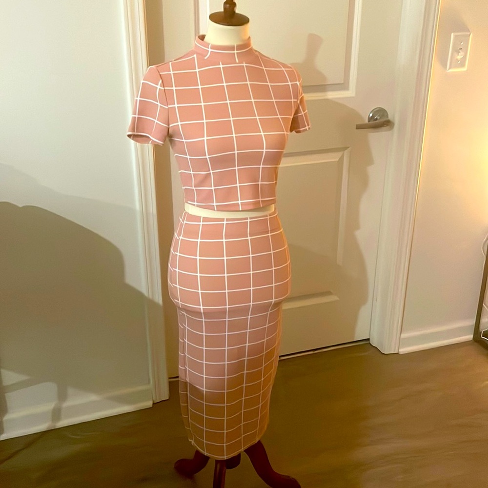 Shirt and skirt